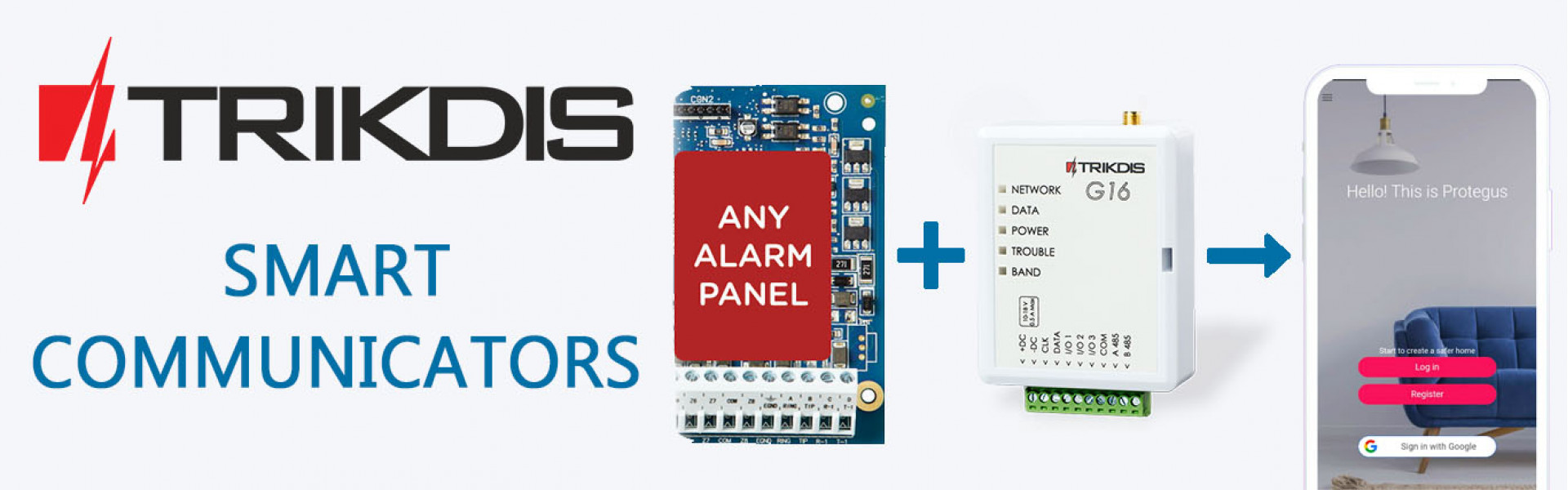 Trikdis communicators with the widest compatibility
