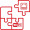 Redundante communicator met dubbel pad
