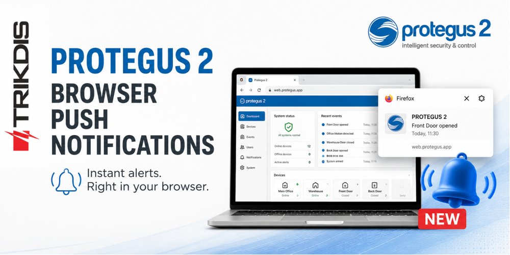 Browser-pushmeldingen in de Protegus 2-app