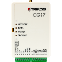 Trikdis CG17 2G GSM compacte beveiligingscentrale