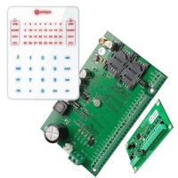 Trikdis SP231 2G slimme alarmcentrale + CZ8 zone-uitbreider + SK232 toetsenpaneel