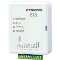 Trikdis E16 Ethernet communicatiemodule - IP module Trikdis E16 Ethernet communicatiemodule - IP module