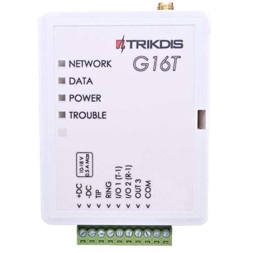 Trikdis G16T 2G GSM communicatiemodule (TIP-RING) Trikdis G16T 2G GSM communicatiemodule (TIP-RING)