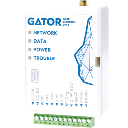 Trikdis GV17 - GATOR slimme 4G GSM / IP poortcontroller Trikdis GV17 - GATOR slimme 4G GSM / IP poortcontroller