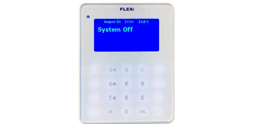 Firmware-updateproces van het FLEXi LCD toetsenblok