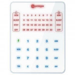 trikdis sp231 2g slimme alarmcentrale + cz8 zone-uitbreider + sk232 toetsenpaneel sp231+cz8 42