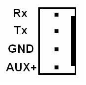 trikdis crp2 seriële poort aansluitkabel voor paradox alarmpanelen crp2 38